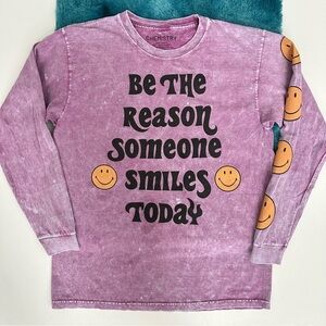 Chemistry Women’s Graphic Long Sleeve T-shirt Size M